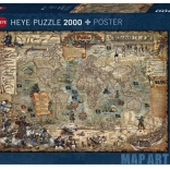Puzzle 2000 pezzi – mondo dei pirati