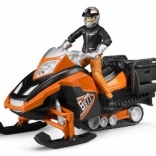 Motoslitta con figura BWORLD