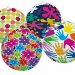 Lanterna di carta sfera 25 cm