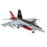 Modello in plastica dell'aereo REVELL F/A-18E Super Hornet 1:144