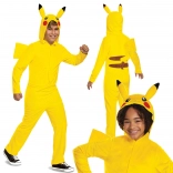 Costume per bambini POKEMON Pikachu kigurumi (10–12 anni, 137–149 cm)