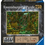 Puzzle Ravensburger Exit: Tempio di Angkor 759 pezzi