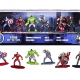 Figurine in metallo JADA MARVEL AVENGERS, 6 pz, 4 cm