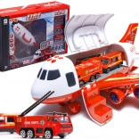 Aereo antincendio da carico con macchinine