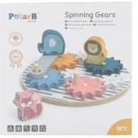 Blocchi dentati in legno per bambini con animali