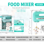 Frullatore giocattolo per bambini con fruste rotanti e accessori