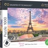 Puzzle TREFL UFT Tramonto romantico – Torre Eiffel 1000 pezzi