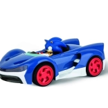 auto rc carrera sonic con fari a led 1:20