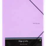 Cartellina con elastico A4 PASTELINI viola