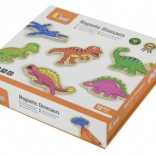 Magneti in legno dinosauri – set da 20 pezzi