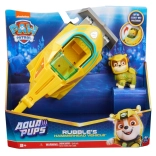 Paw Patrol Veicolo Acquatico con Personaggio Rubble