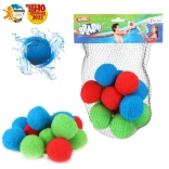 Palle d’acqua in tessuto riutilizzabili 5 cm, 12 pz in rete