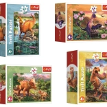 Minipuzzle Dinosauri con 54 Pezzi