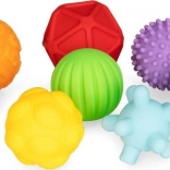 Palline sensoriali schiacciabili WOOPIE BABY, 8 pz
