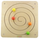 Tavola con labirinto a spirale scorrevole Masterkidz Montessori