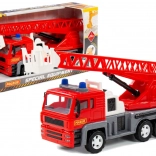 Camion dei pompieri Almaz con scala estensibile 70 cm – rosso