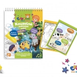 Colorazione magica con acqua – blocco, 4 fogli – Animaletti