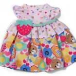 Baby born vestito con motivo fruttato per bambole 43 cm