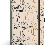 NOTIQUE taccuino rigato volto 13 × 21 cm