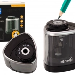 Affilatrice elettrica Temperamatite nero per matite 6-8 mm