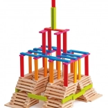 Tavolette da costruzione in legno 200 pezzi