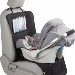 Seggiolino con protezione e organizer 3 in 1