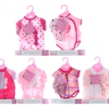 Vestitini per bambole 40–45 cm BABY ROSE su appendino