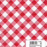 Tovaglia per educazione artistica quadretti rossi e bianchi