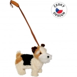 MaDe Cane Foxterrier con guinzaglio e suono