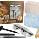 Set archeologico 2-in-1 – cristalli e tesori per bambini