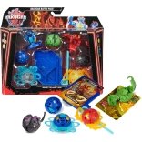 Bakugan Battle Pack Special Attack Nillious e Mantid + Bruiser, Octogan, Trox – set da battaglia con spinner