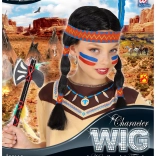Parrucca con fascia Indiana