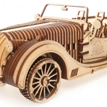 Modello meccanico in legno UGEARS Roadster VM-01 – puzzle 3D