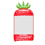 Amaca d'acqua gonfiabile a forma di fragola