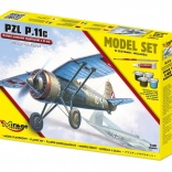 PZL P.11c caccia 1:48 modello in plastica