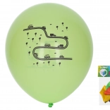 Palloncini gonfiabili 30 cm – trasporti, set da 5 pz