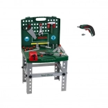 Officina portatile BOSCH in valigetta con cacciavite a batteria