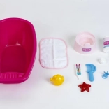 Grande vasca con accessori per bambole