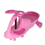 Bicicletta rosa per bambini con ruote LED luminose