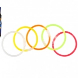 Braccialetti e bastoncini al neon luminosi 15 pz