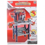 Banco da lavoro per bambini con attrezzi 75 cm