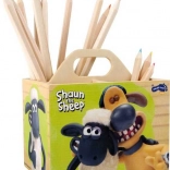 Portapenne in legno Pecora Shaun small foot