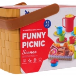 Cestino da picnic per bambini – 35 pezzi
