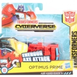 Transformers Cyberverse Optimus Prime in un passaggio