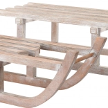 small foot decorazione natalizia slitta in legno