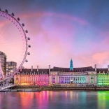 Puzzle panoramico Londra a colori