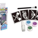 Set di tatuaggi glitter per ragazze