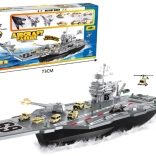 portaerei militare con cacciatori