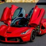 Mosaico diamantato – auto rossa