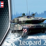 Modello in plastica del carro armato Leopard 2A7V 1:72